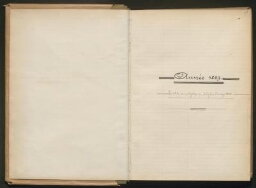 Registre des procès-verbaux des séances de l'Académie des sciences morales et politiques de janvier 1889 à décembre 1894