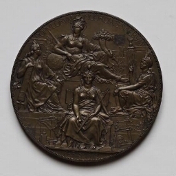 Médaille représentant la concorde sacrée entre les peuples