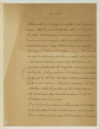 Copies de lettres de Condorcet à Turgot