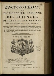 L'Encyclopédie. Volume 07. Texte : FO-GY
