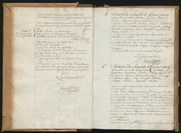 Registre des procès-verbaux des séances de l'Académie des beaux-arts. 1809-1810