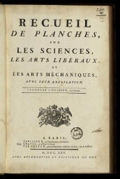 L'Encyclopédie. Volume 25. Planches 4
