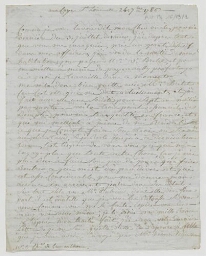 Lettres de F.-A. Dubreuil de Fonréaux