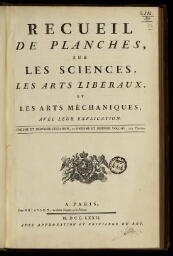 L'Encyclopédie. Volume 32. Planches 11