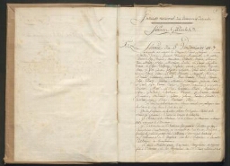 Registre des procès-verbaux de l'assemblée générale. An VII-an VIII (septembre 1798-août 1800)