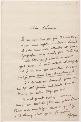 Lettres de Gustave Flaubert à George Sand