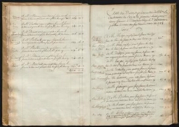 Registre des droits de présence aux séances de l'Académie d'architecture. 1776-1793