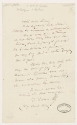 Lettres de Jules Janin à Emile de Girardin