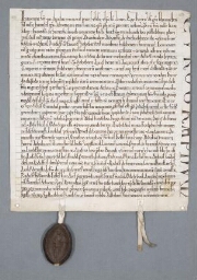 Charte de Henry, évêque de Senlis, contenant échange entre les religieux de Chaalis et Evrard de Borest