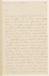 Lettre de George Sand à Émile de Girardin