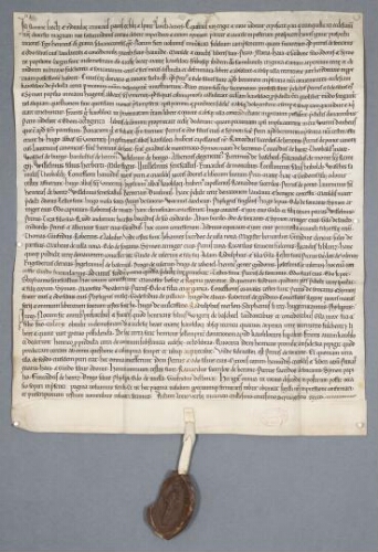 Charte de Henry, évêque de Senlis, contenant deux donations aux religieux de Chaalis