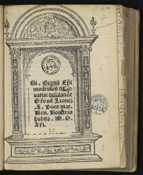 Si. Begnii episcopi Modrusiensis de Corvatiae desolatione oratio ad Leonem X pont. max. non. novembris habita 1516