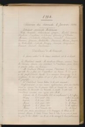 Registre des procès-verbaux des séances de l'Académie des beaux-arts. 1894-1898