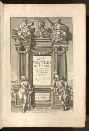 Les oeuvres de Pierre de Ronsard gentilhomme vandosmois prince des poetes françois. Reveues et augmentees.