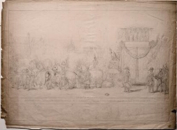 Char funèbre dans lequel furent transportées les dépouilles de l’Empereur Napoléon aux Invalides