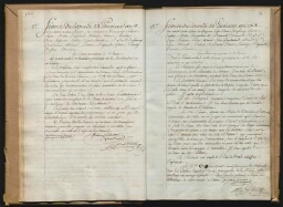 Registre des procès-verbaux des séances de l'Académie des beaux-arts. 16 pluviôse an 11- 1er vendemiaire an 14 (5 février 1803-23 septembre 1805