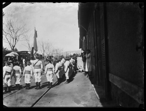 Gare de Bouïra. Lundi 10 mars 1902 (n°19) [Kabylie]