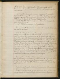 Registre des procès-verbaux de la commission administrative. Janvier 1886-décembre 1894