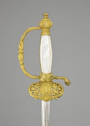 Coulaux et Cie (Klingenthal), épée d'académicien de Jacques Zeiller, vers 1940-1941