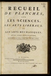 L'Encyclopédie. Volume 30. Planches 9