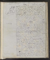 Manuscrit autographe du troisième dixain des Contes drolatiques