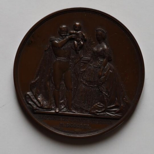 Médaille commémorant le "Baptême du Prince Impérial"