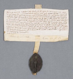 Charte d'Adam évêque de Senlis, contenant accomodement entre les religieux de Chaalis et Eudes de Borest au sujet d'un échange