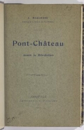 Pont-Château avant la Révolution
