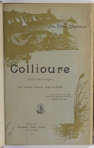 Collioure : notice historique
