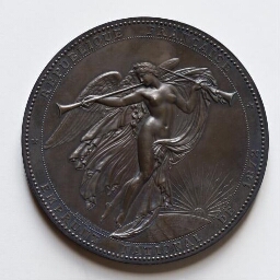 Médaille frappée à l'occasion de "L'Emprunt National de 1872"