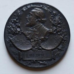 Médaille à l'effigie de Gambetta offerte par les Alsaciens et les Lorrains