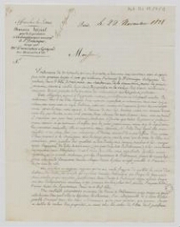 Lettres du cabinet Dumoustiers et Goujaud à Gustave de Roumefort du Cluzeau