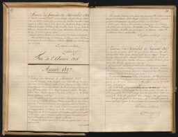 Registre des procès-verbaux des séances de l'Académie des beaux-arts. 1826-1836