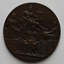 Médaille représentant le "populorum Concordiae Sacrum"