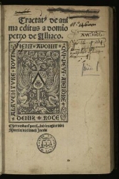 Tractatus de anima editus a domino Petro de Alliaco