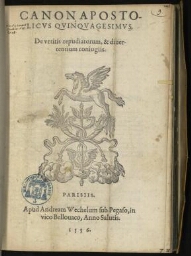 Canon apostolicus quinquagesimus. De Vetitis repudiatorum et divertentium conjugiis