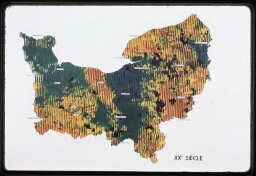 Carte de la Normandie, XIXe siècle