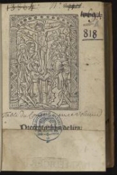 Praeceptorium de Lyra. Add: De decimis dandis; Compendium de vita Antichristi