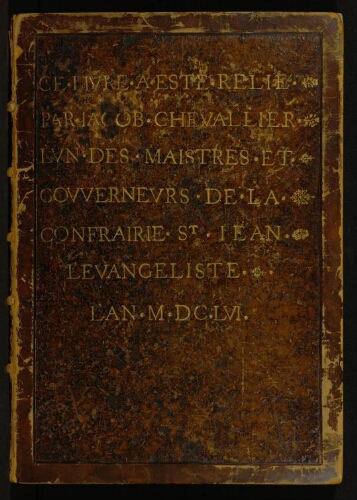 Office noté de saint Jean l'Évangéliste, à l'usage de la confrérie des Enlumineurs de Paris