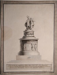 Projet de monument à ériger à Milan à la gloire du héros Bonaparte