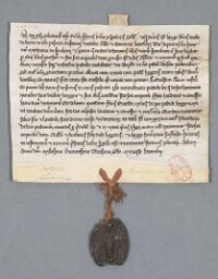 Charte d'Adam, contenant acquisition faite par les religieux de Chaalis