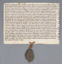 Geoffroy, évêque de Senlis, contenant vente et donation de terre aux religieux de Chaalis par Raoul de Saint Patuse