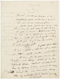 Papiers et correspondance de Maxime Du Camp : « Souvenirs littéraires, Dossier Gustave Flaubert »