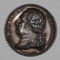 Médaille à l'effigie de Louis XVIII