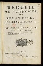 L'Encyclopédie. Volume 31. Planches 10