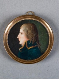 Miniature représentant le général Bonaparte en buste