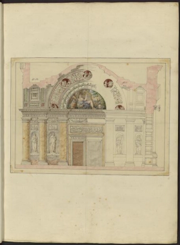 Décorations tirées de plusieurs salles du palais du Té à Mantoue 