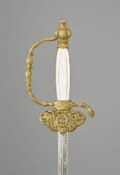 Coulaux et Cie (Klingenthal), épée d'académicien de Georges Duplessis, fin du 19e siècle