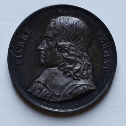 Médaille à l'effigie de Pierre de Fermat