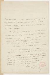 Lettres de Emile de Girardin à Louis Véron